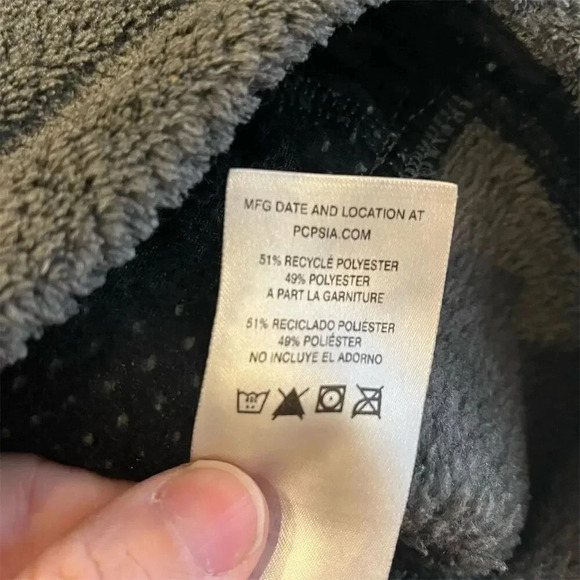 Patagonia Women's Snap-T Fleece Pullover Jacket XS Gray Mint Green - Picture 5 of 8